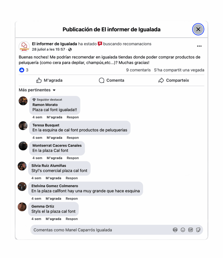 Recomanacio3-faceboock-styls-comercial-a-igualada
