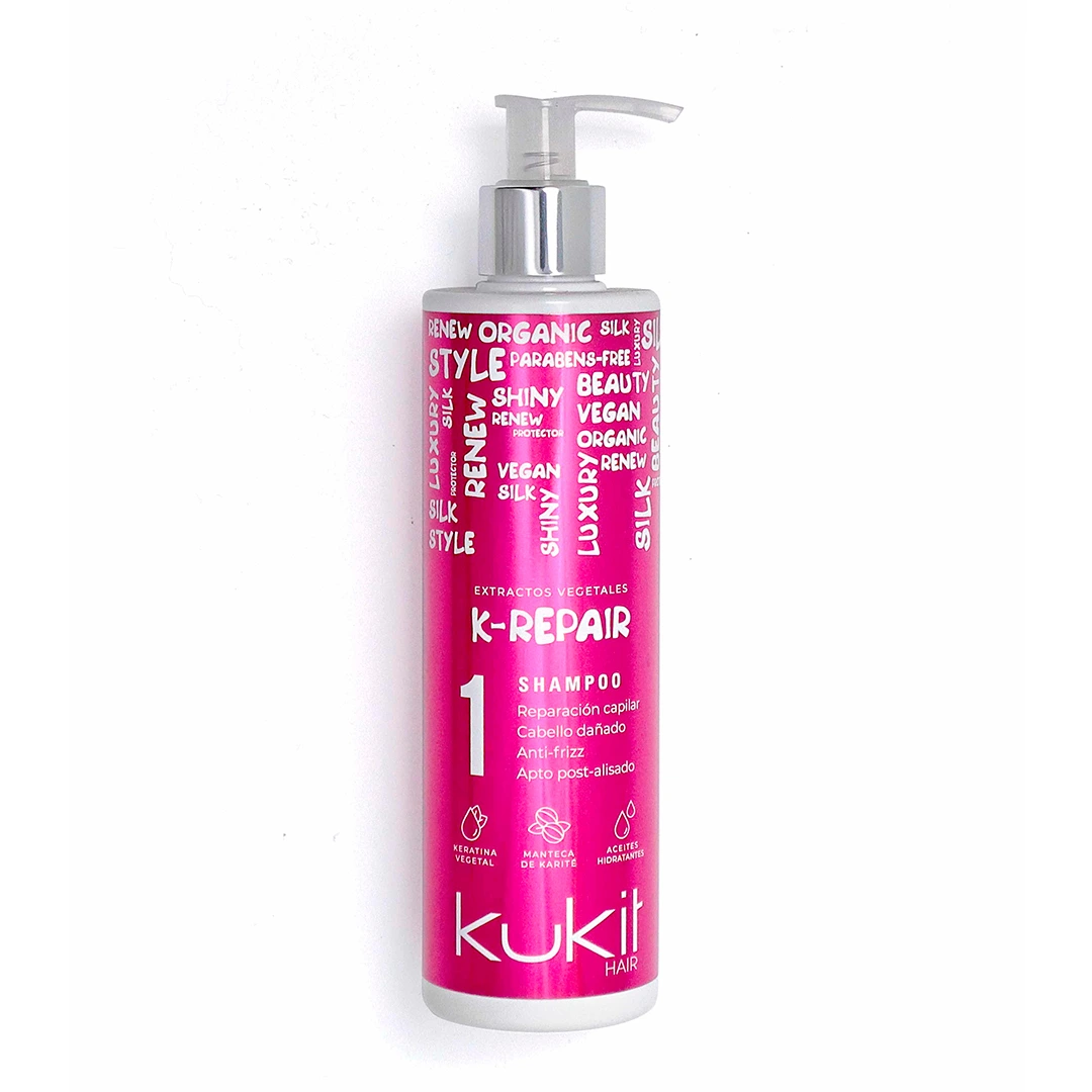 stylscomercial-stylsigualada-kukit champú reparador cabello castigado 300 ml