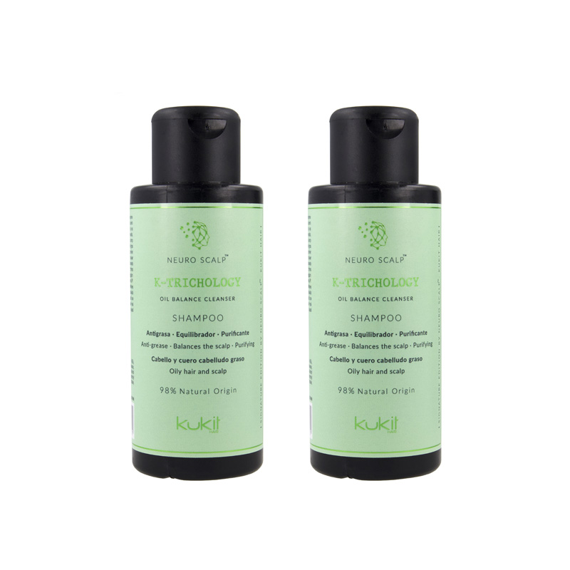 stylscomercial-stylsigualada-kukit k-fortifik-neuro scalp-champú antigrasa equilibrador y purificante 100 ml