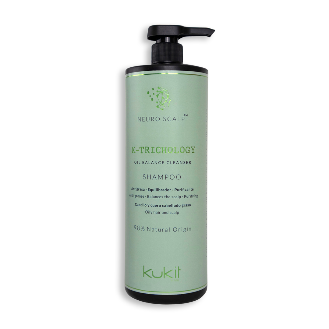 stylscomercial-stylsigualada-kukit k-fortifik-neuro scalp-champú antigrasa equilibrador y purificante 1000 ml