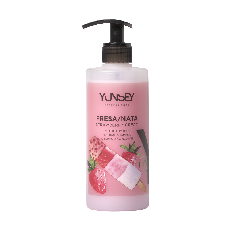stylscomercial-stylsigualada-yunsey champú aromático fresa nata 400 ml.