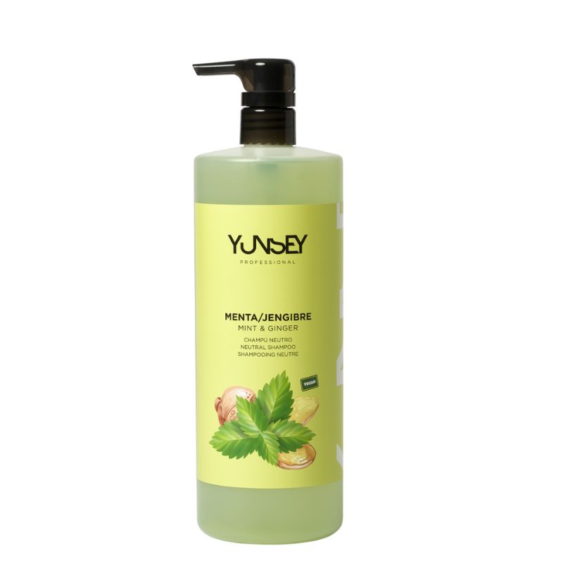 stylscomercial-stylsigualada-yunsey champú aromático menta jenjibre 1000 ml
