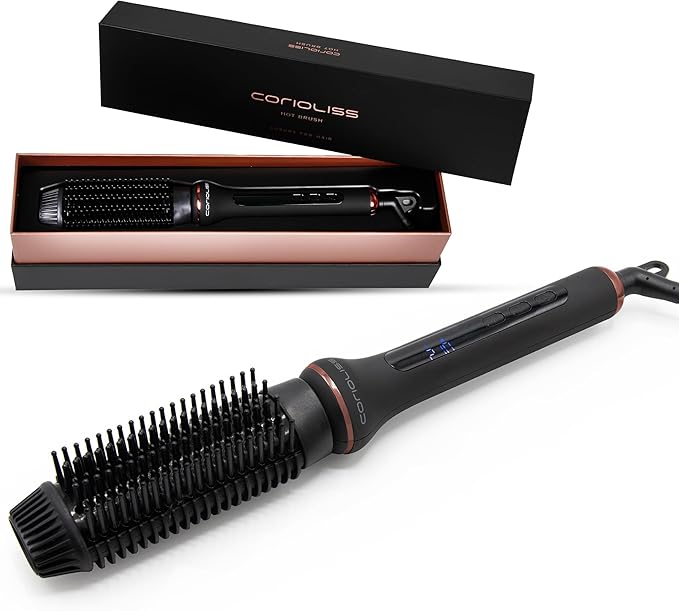 stylscomercial-stylsigualada-cepillo alisador corioliss C5 black cooper-caja