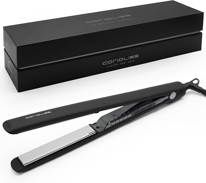 stylscomercial-stylsigualada-plancha corioliss C3 black chrome-caja