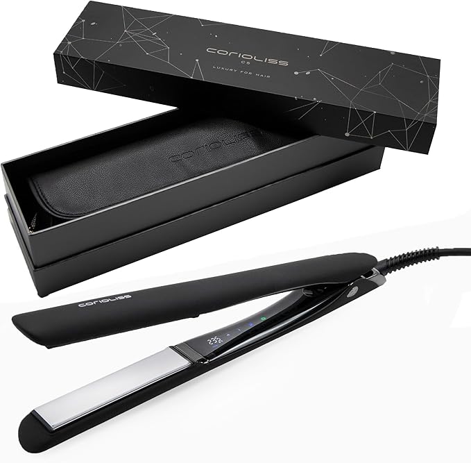 stylscomercial-stylsigualada-plancha corioliss C5 black chrome-caja