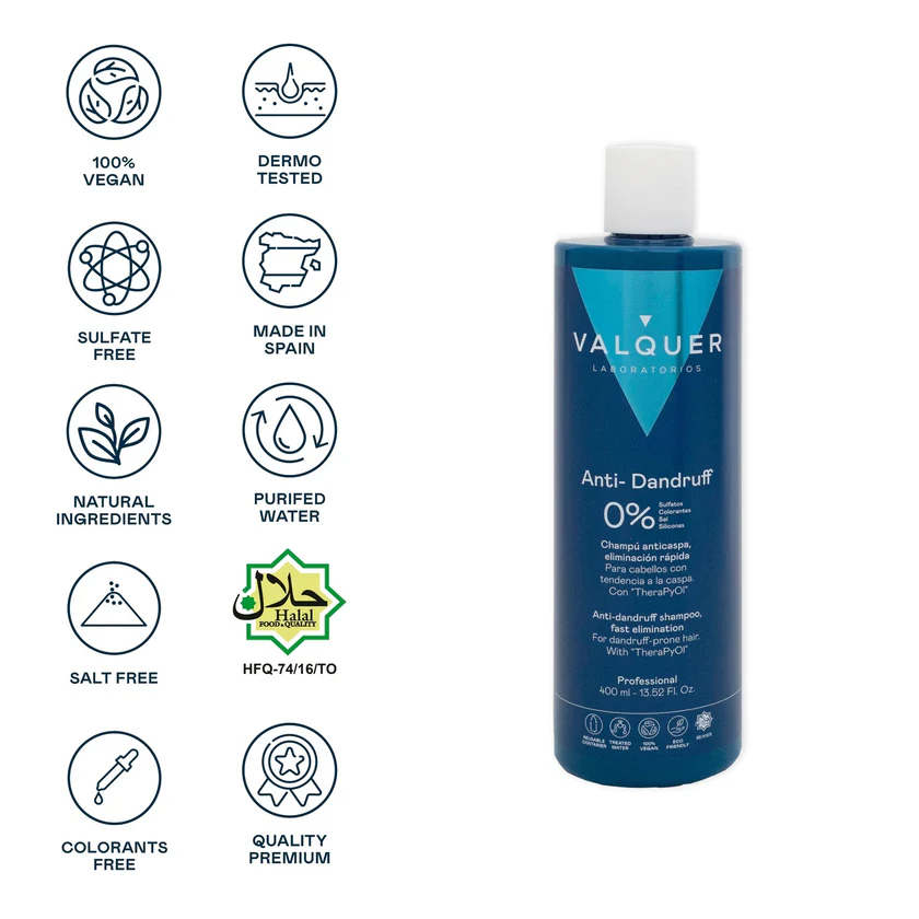 stylscomercial-stylsigualada-valquer champú anticaspa sin sulfatos-400 ml.
