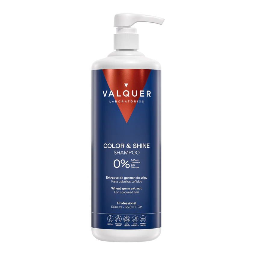 stylscomercial-stylsigualada-valquer champú color sin sulfatos-color&shine 1000 ml