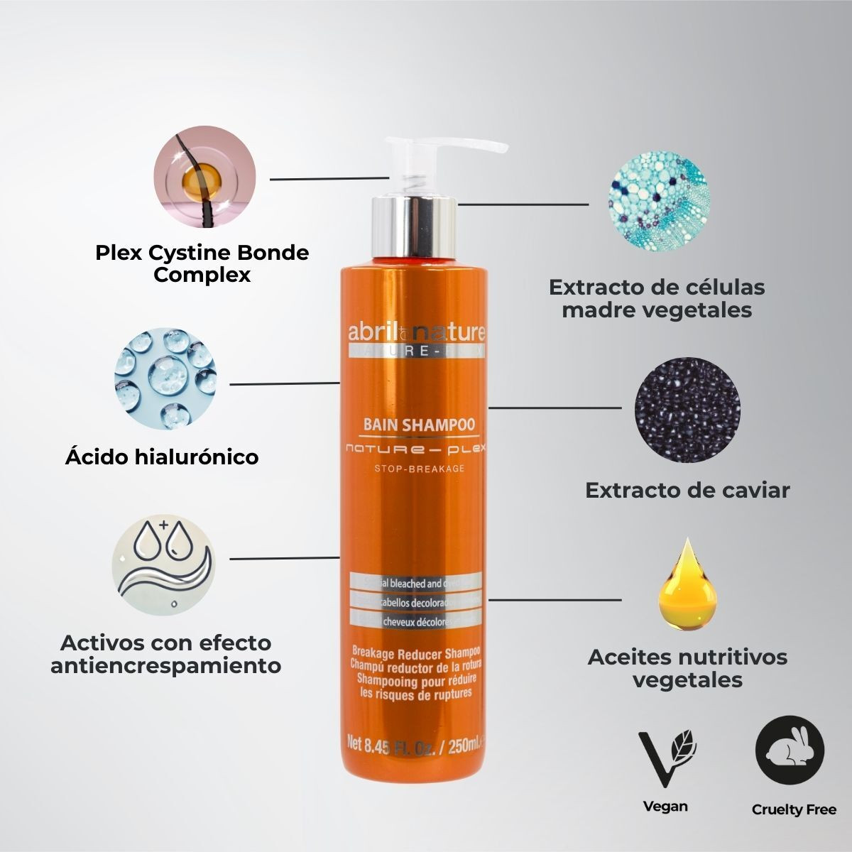 stylscomercial stylsigualada stylshairproducts abriletnature champú pelo plex 250ml 2