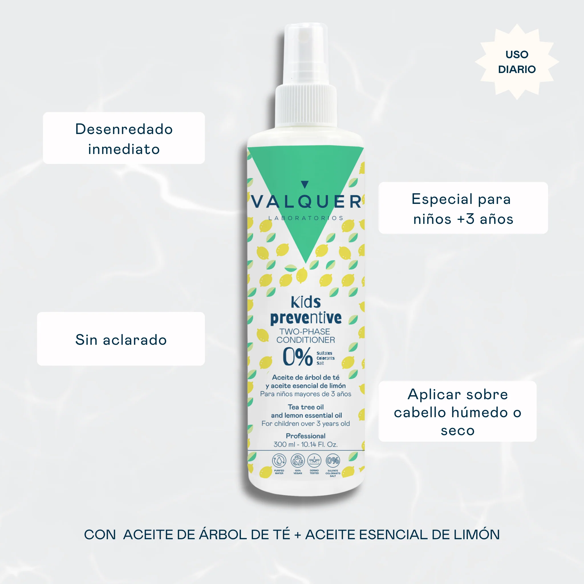 stylscomercial stylsigualada stylshairproducts valquer acondicionador infantil preventivo