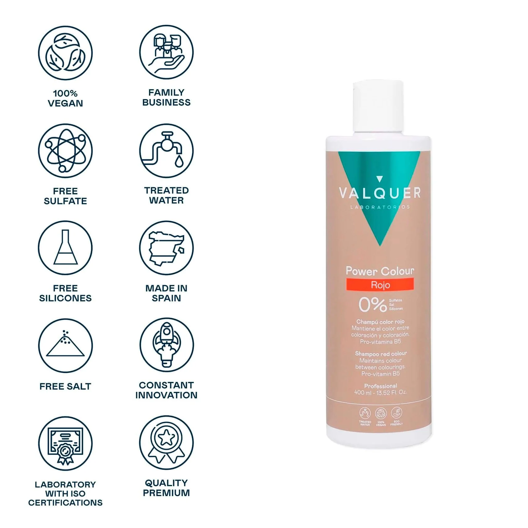 stylscomercial stylsigualada stylshairproducts valquer champú color rojo