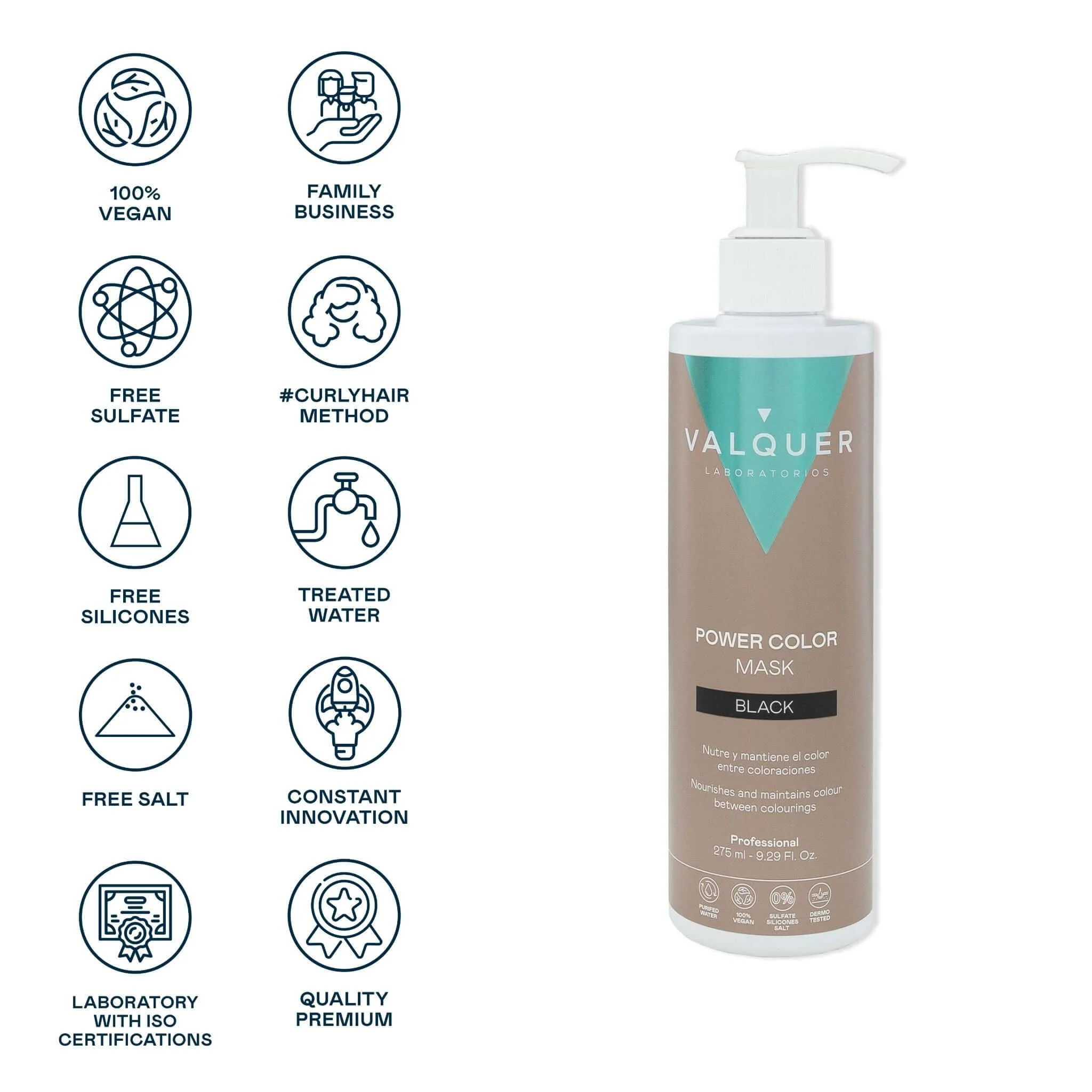 stylscomercial stylsigualada stylshairproducts valquer mascarilla color negro