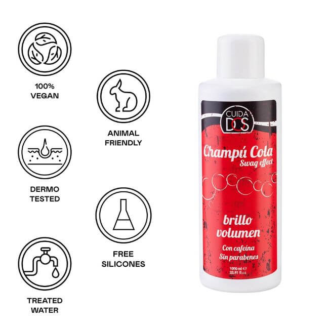 stylscomercial-stylsigualada-valquer champú brillo y volumen cola swag effect 1000 ml
