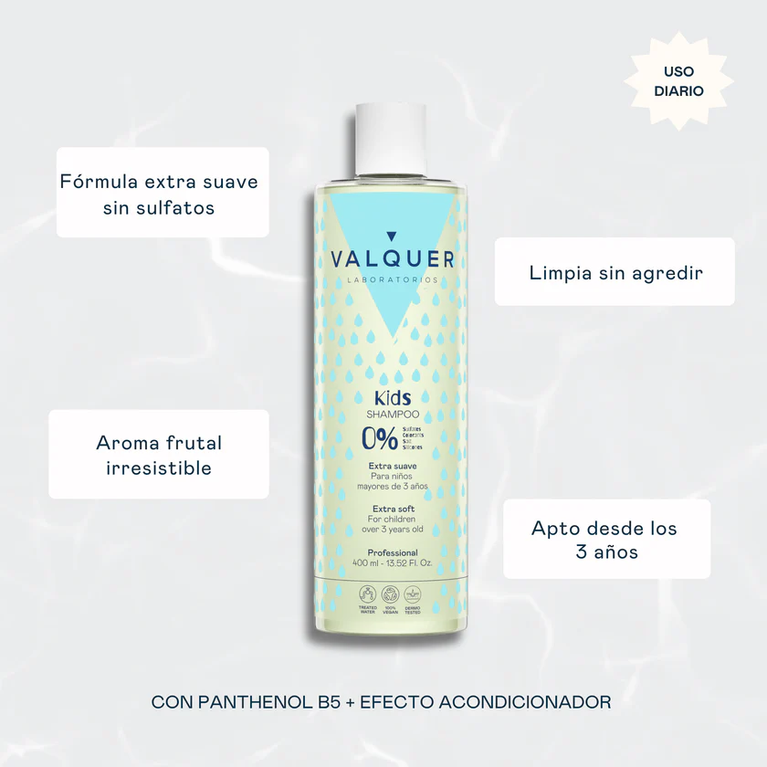 stylscomercial-stylsigualada-valquer champú kids niños sin sulfatos 400 ml