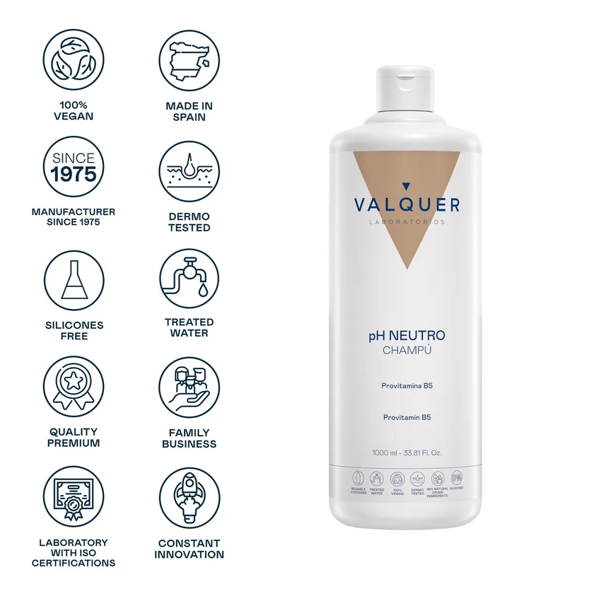 stylscomercial-stylsigualada-valquer champu ph neutro-uso frecuente 1000 ml
