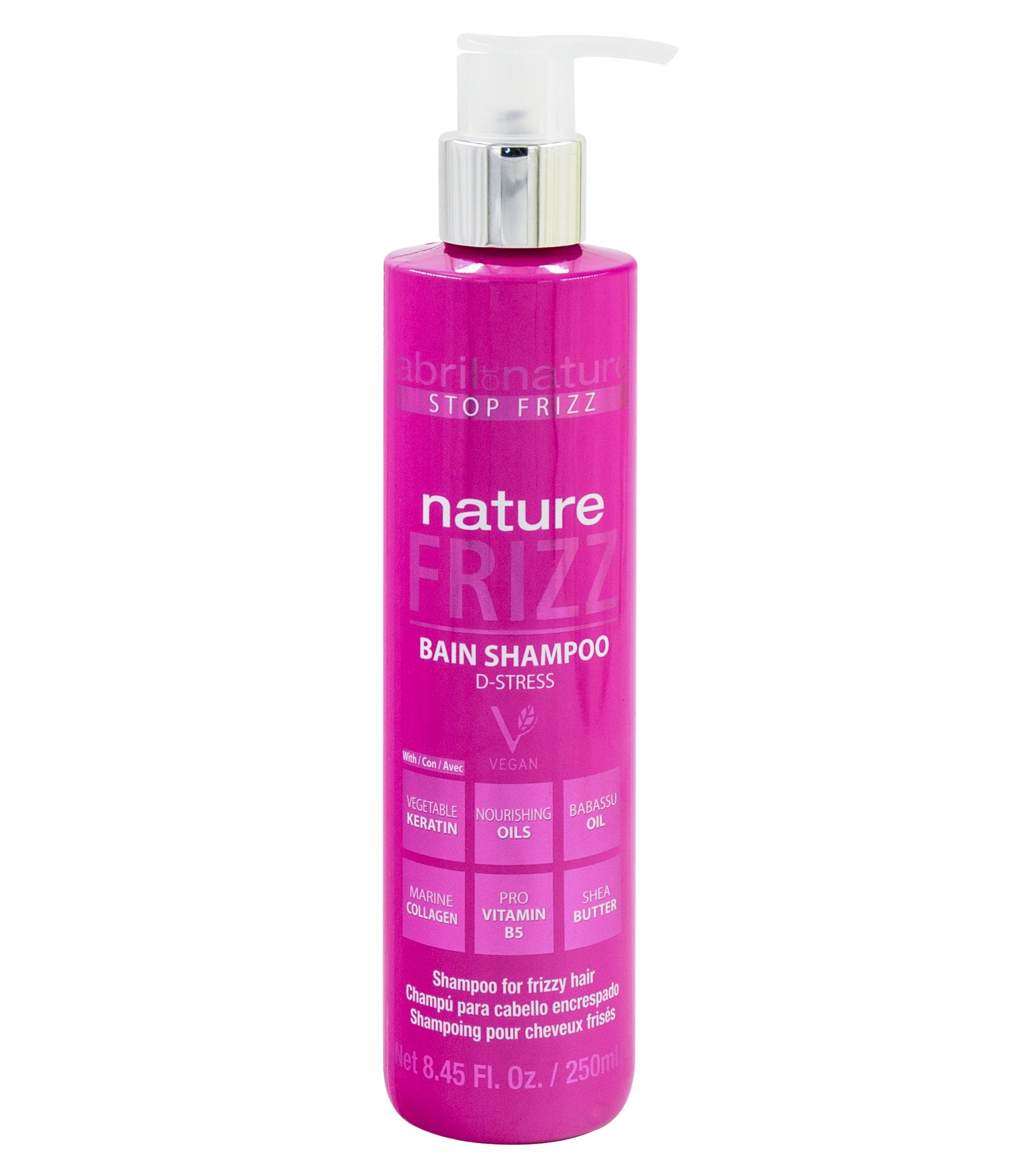 stylscomercial stylsigualada stylshairproducts abriletnature champú frizz 250 ml