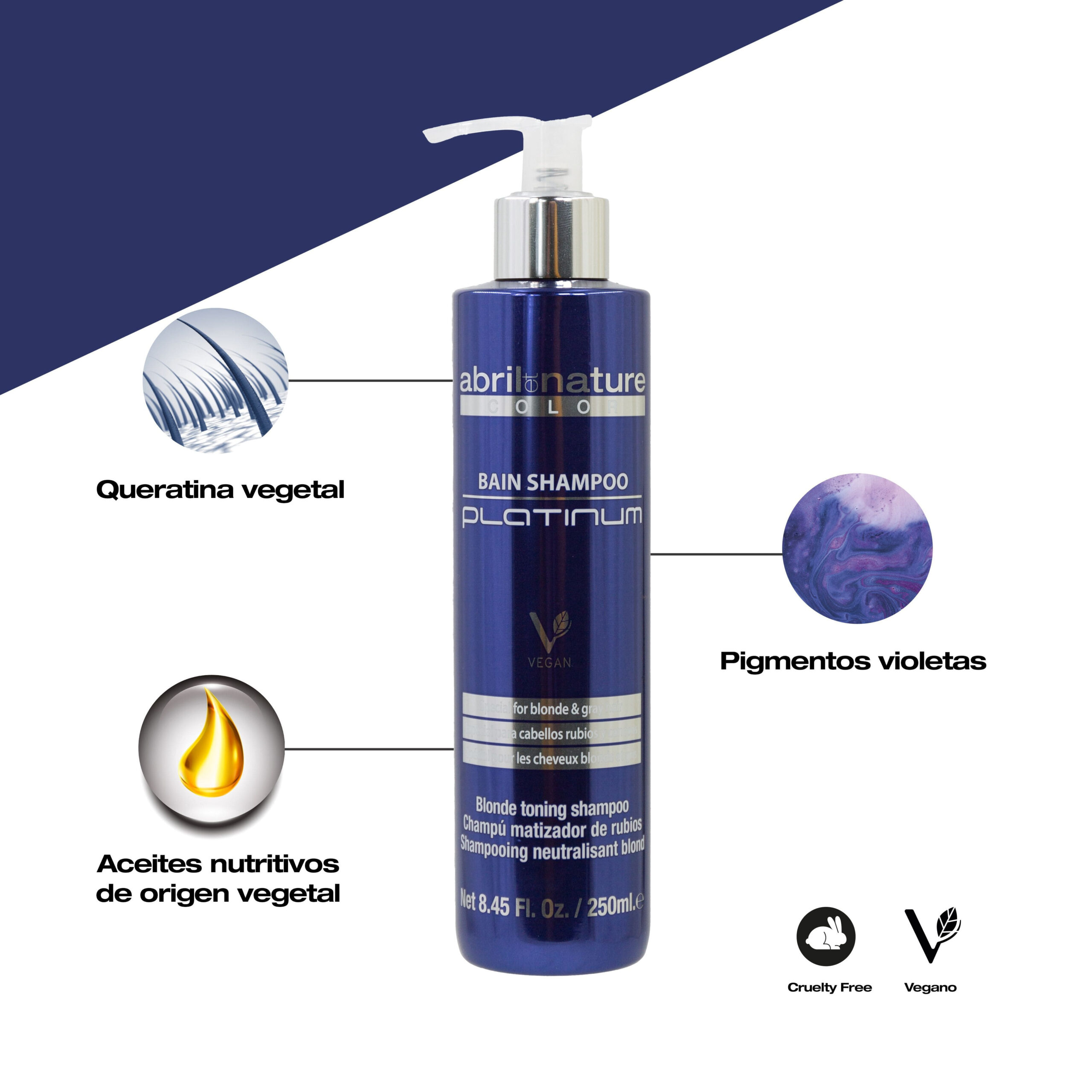 stylscomercial stylsigualada stylshairproducts abriletnature champú platinum 250 ml 2
