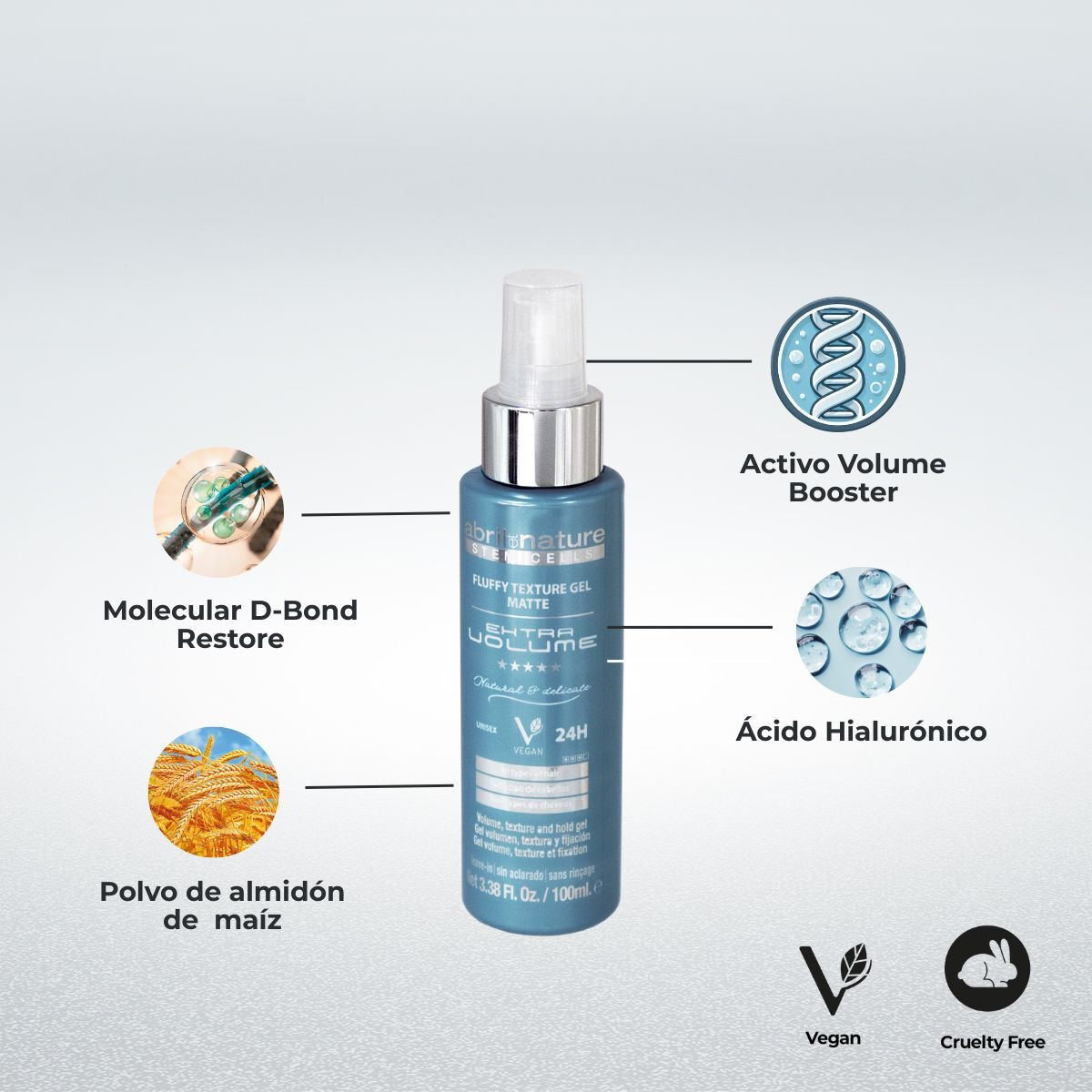 stylscomercial stylsigualada stylshairproducts abriletnature gel volumen 100 ml 2