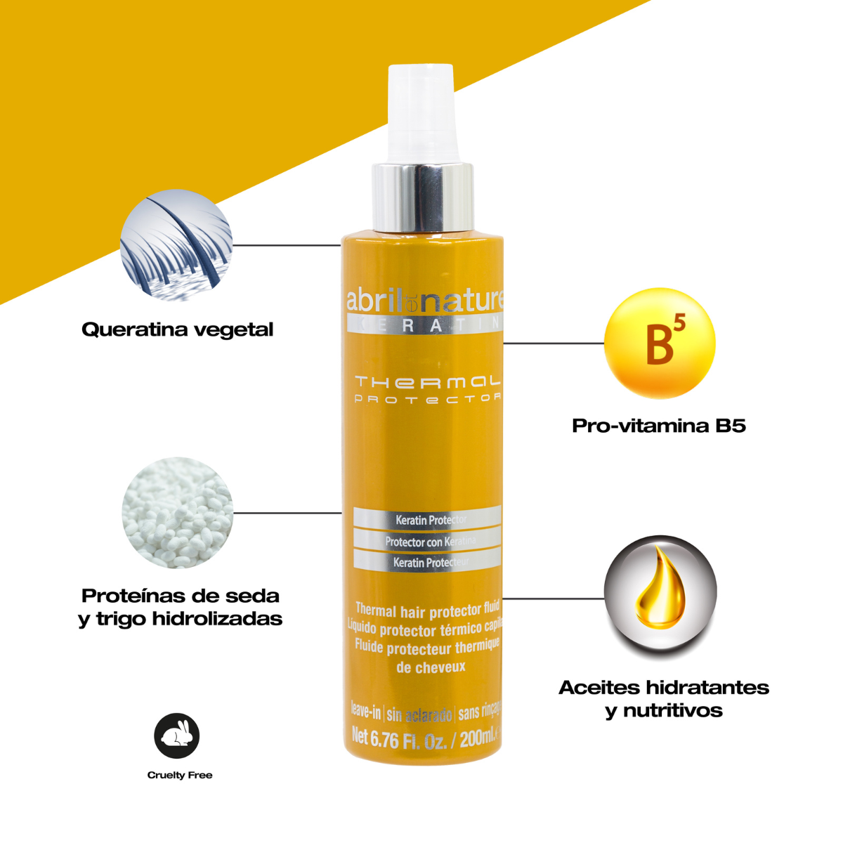 stylscomercial stylsigualada stylshairproducts abriletnature protector térmico 200 ml 2