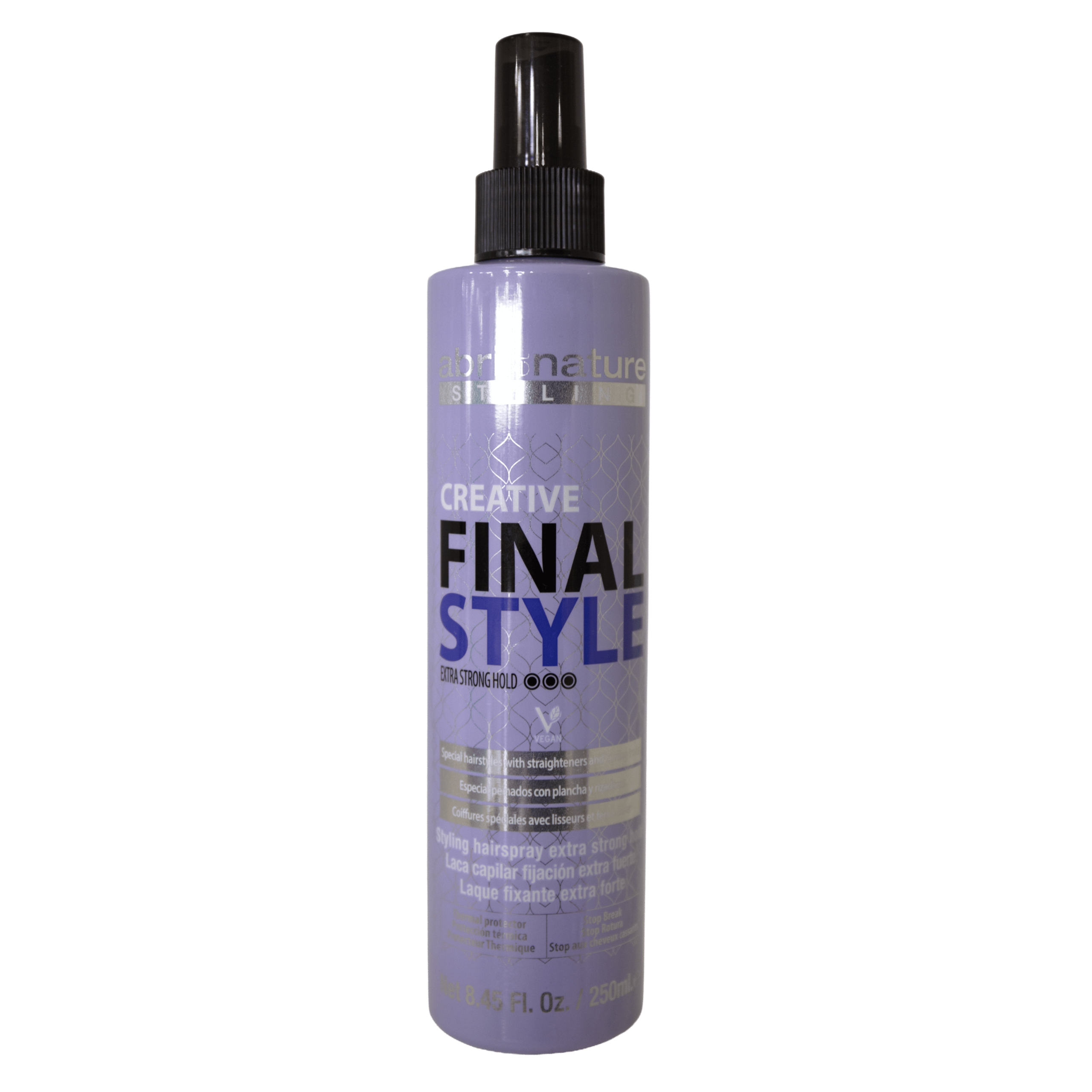 stylscomercial stylsigualada stylshairproducts abriletnature spray fijación extra fuerte 250 ml