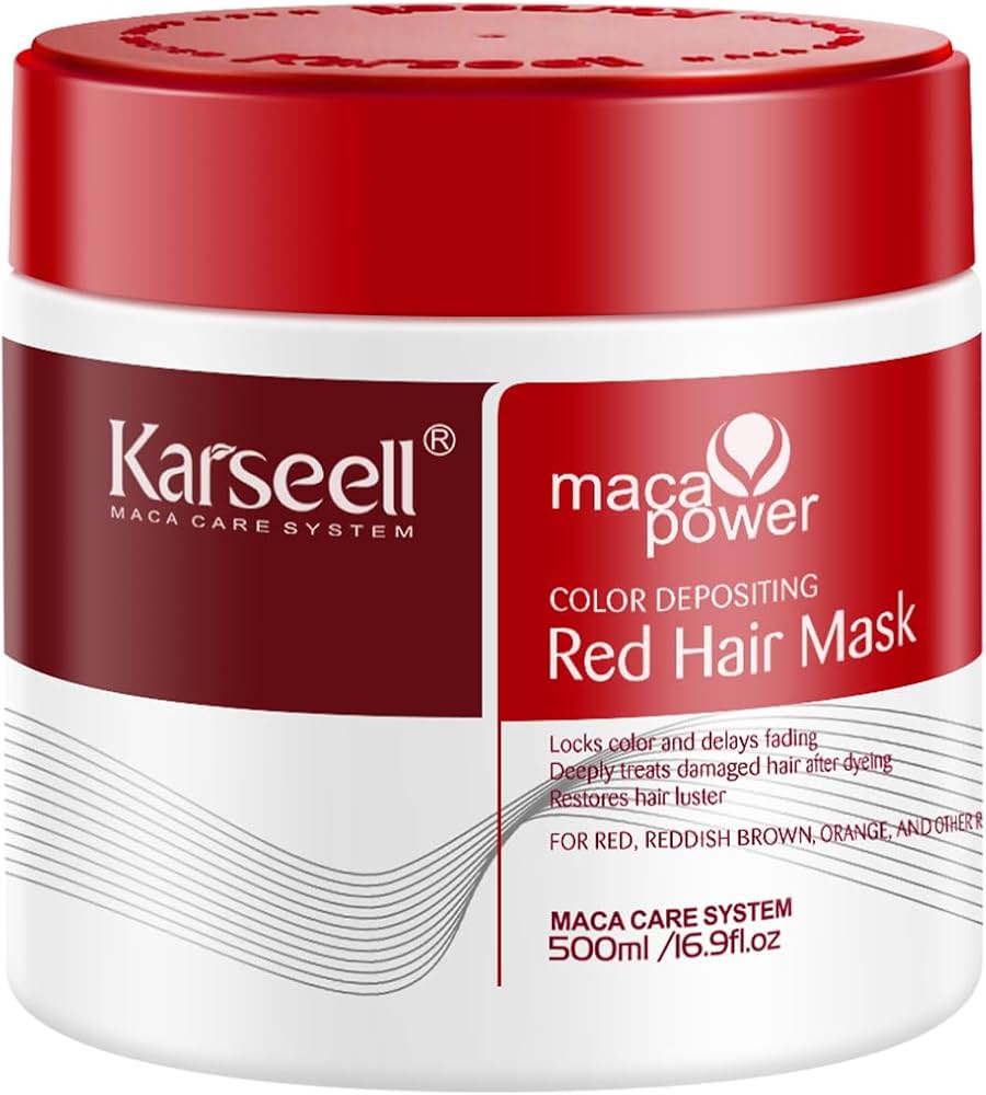stylscomercial stylsigualada stylshairproducts karsell red hair mask 5000 ml