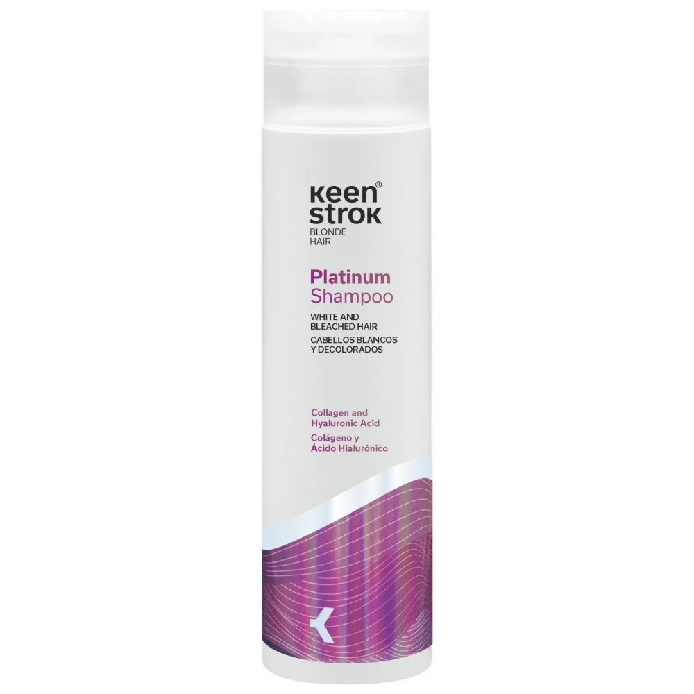 stylscomercial stylsigualada stylshairproducts keen strok bain platinum champu 250 ml. 2