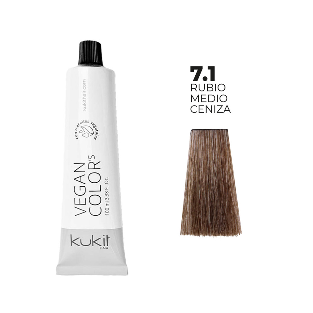 stylscomercial stylsigualada stylshairproducts kukit tinte Nº 7.1 2