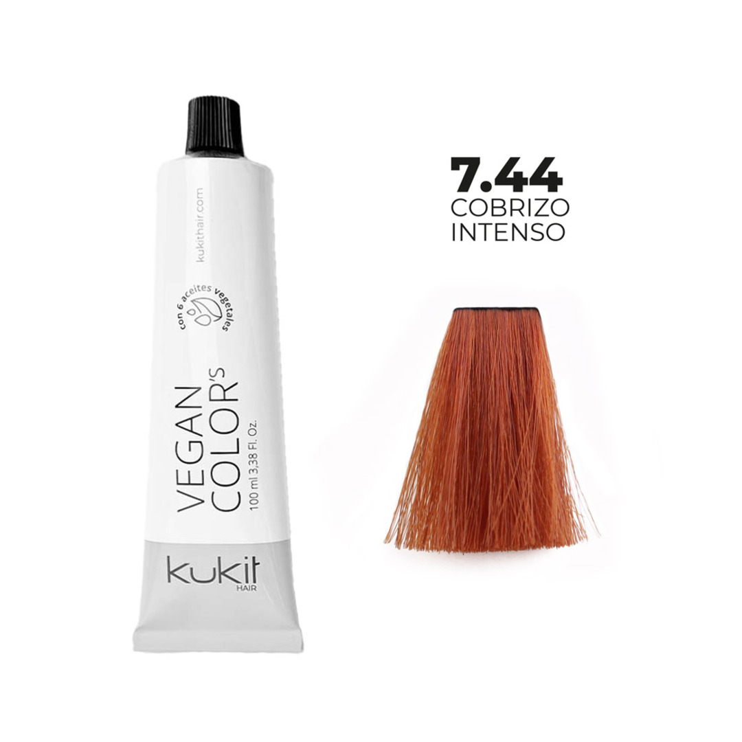 stylscomercial stylsigualada stylshairproducts kukit tinte Nº 7.44 2