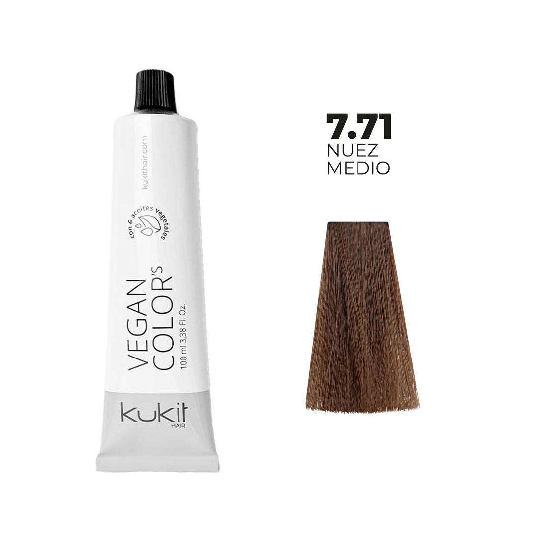 stylscomercial stylsigualada stylshairproducts kukit tinte Nº 7.71 2