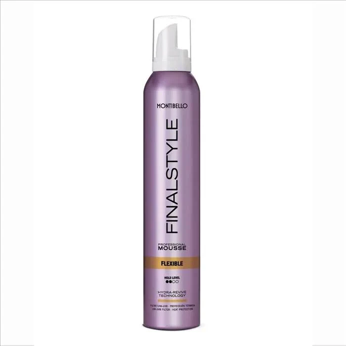 stylscomercial stylsigualada stylshairproducts montibello fynal style mousse flexible 3